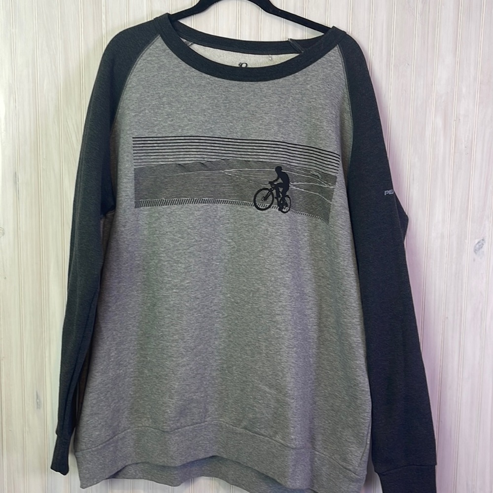 PEARL IZUMI VINTAGE PRINT CYCLING SWEATSHIRT XXL